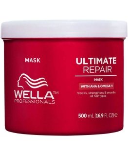 Sebastian Professional Ultimate Repair Mascarilla Reparadora Cabellos Dañados, 500 ml