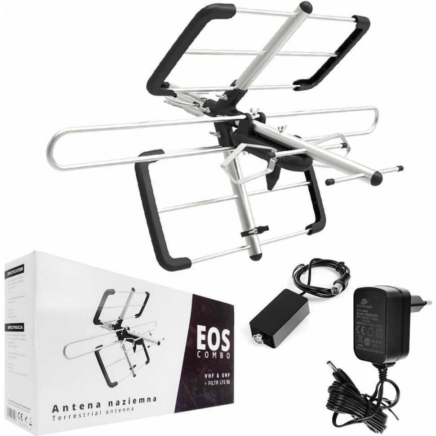 Spacetronik EOS Combo Black DVB-T2 antenna
