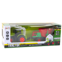 Lean Toys Maataloustraktori kylvökoneella ja pyörivällä kouralla, kauko-ohjattu 2,4G Lean Toys Maataloustraktori kylvökoneella ja pyörivällä kouralla, kauko-ohjattu 2,4G