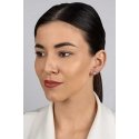 Brilio Silver Shiny silver earrings with zircons EA1051WP Brilio Silver Shiny silver earrings with zircons EA1051WP