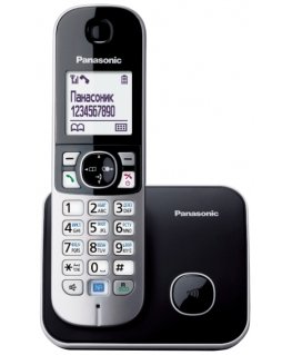 Panasonic KX-TG6811 DECT telephone Caller ID Black