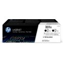 HP 201X alkuperäinen riittoisa musta LaserJet- värikasetti, kaksoispakkaus HP 201X alkuperäinen riittoisa musta LaserJet- värikasetti, kaksoispakkaus