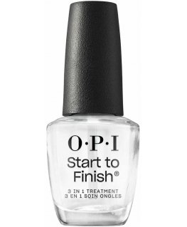Opi Start to Finish 3-in-1 -pohja, päällyslakka ja vahvistusaine, 15 ml