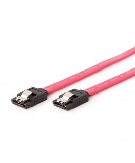 Gembird CC-SATAM-DATA SATA-kaabel 0,5 m Must, Punane