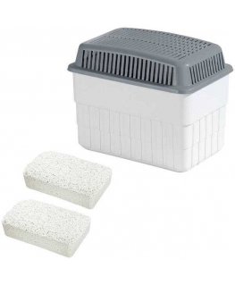 Wenko Large moisture absorber with spare insert, 2 x 1kg
