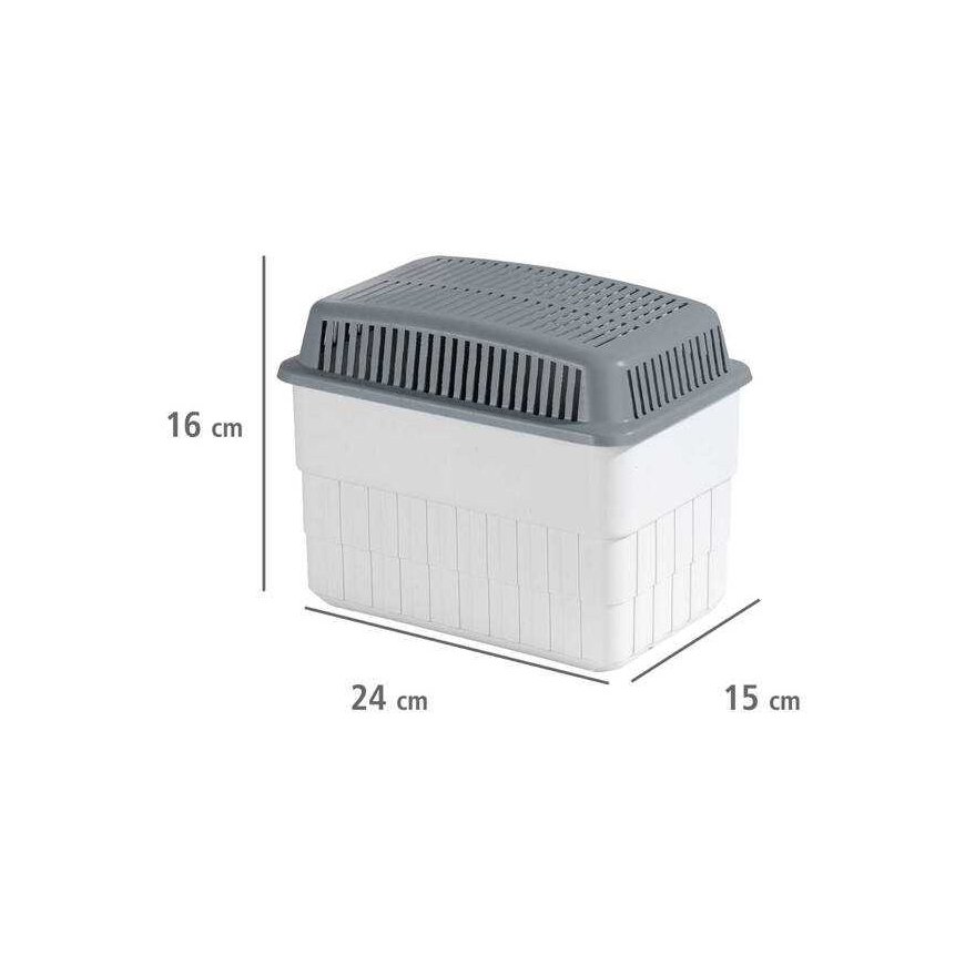 Wenko Large moisture absorber with spare insert, 2 x 1kg – 5