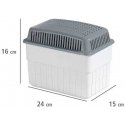 Weko Suuri kosteudenpoistoaine varaosalla, 2 x 1kg Weko Suuri kosteudenpoistoaine varaosalla, 2 x 1kg