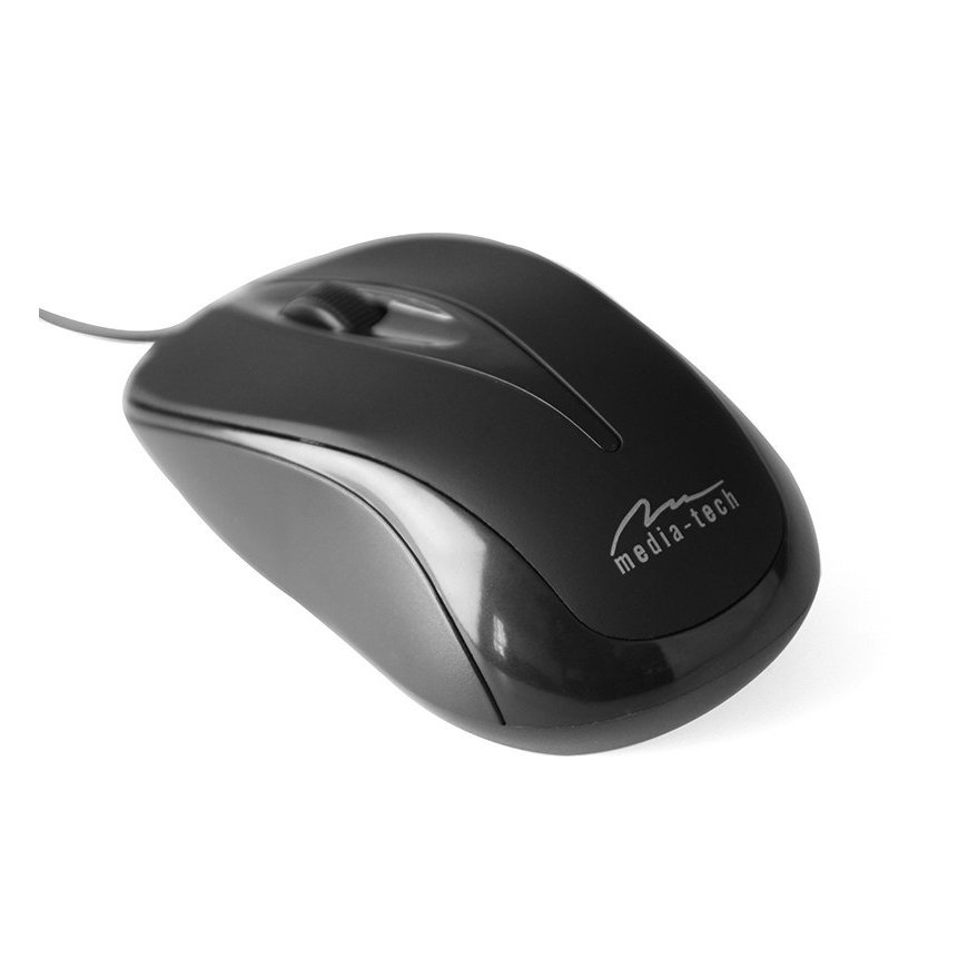 Media-Tech PLANO hiiri Office Molempikätinen USB A-tyyppi Optinen 800 DPI – 2