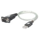Techly IDATA USB-SER-2T järjestikkaabel Läbipaistev 0,45 m USB tüüp A DB-9 Techly IDATA USB-SER-2T järjestikkaabel Läbipaistev 0,45 m USB tüüp A DB-9