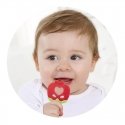 Teether for babies EDISONmama Fruit "Apple", from 3 months, KJ4251 Teether for babies EDISONmama Fruit "Apple", from 3 months, KJ4251