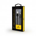 Gembird CC-USB2-AMLM-1M lightning cable Black Gembird CC-USB2-AMLM-1M lightning cable Black