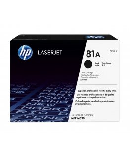 HP 81A, Оригинальный лазерный картридж LaserJet, Черный