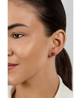 Brilio Silver Charming Hopea Korvakorut Kukat EA704WR