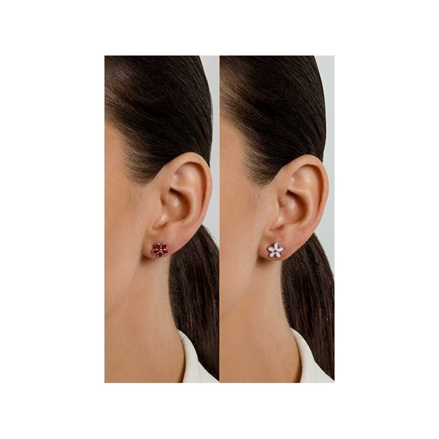 Brilio Silver Charming Hopea Korvakorut Kukat EA704WR – 3