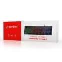 Gembird KB-UML-01 membrane USB 2.0 US black color - Tastatur - USB keyboard Gembird KB-UML-01 membrane USB 2.0 US black color - Tastatur - USB keyboard