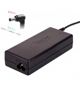 Akyga AK-ND-28 virta-adapteri ja vaihtosuuntaaja Sisätila 72 W musta