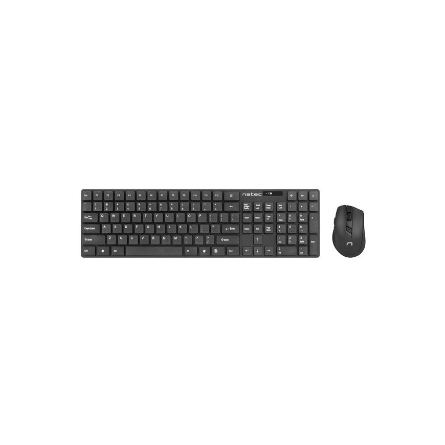 NATEC Stingray tastatūra Pele iekļauta Universāls