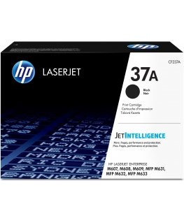 HP LaserJet 37A, Оригинальный лазерный картридж , Черный