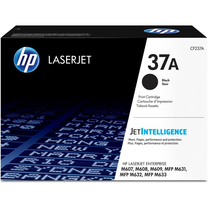HP 37A alkuperäinen musta LaserJet -värikasetti