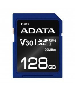 ADATA ASDX128GUI3V30S-R memory card 128 GB SDXC UHS-I Class 10