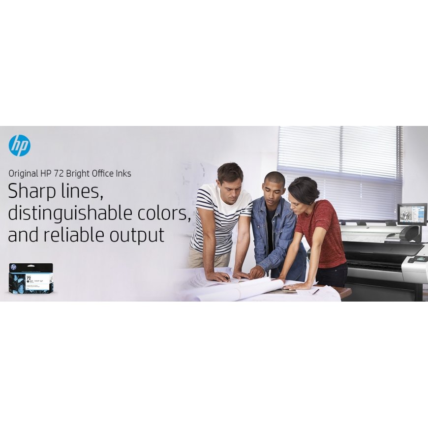 HP 72 130 ml rausvo rašalo kasetė – 3