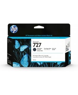 HP 727, DesignJet-mustekasetti, mattamusta, 130 ml