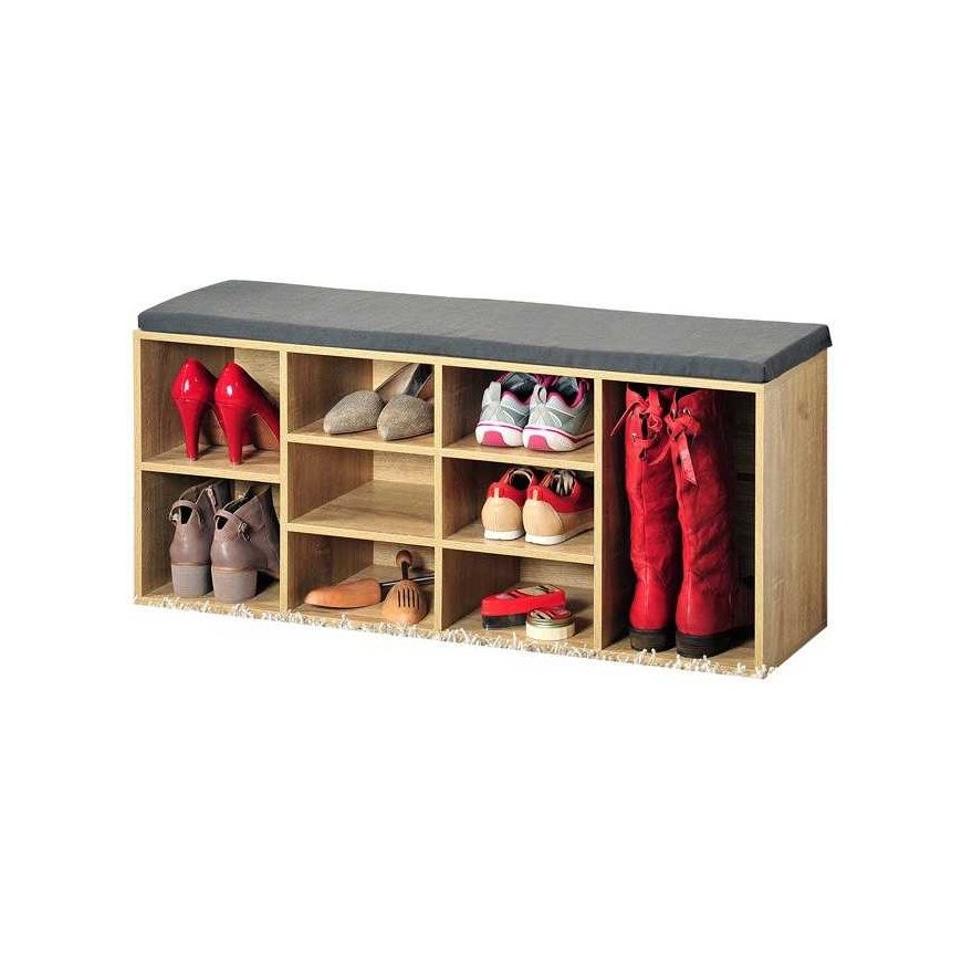 Kesper Shoe rack with seat, kitchen