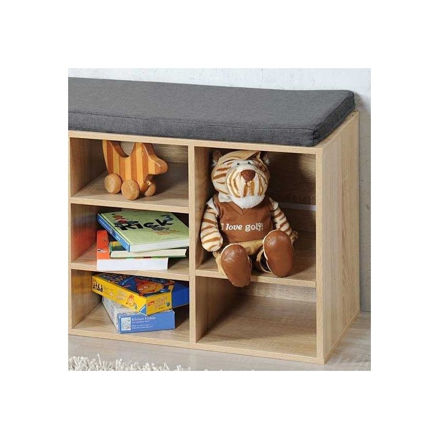 Kesper Shoe rack with seat, kitchen cabinet made of wood – 4