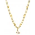Troli Double Gold Plated Bowknot Necklace Troli Double Gold Plated Bowknot Necklace