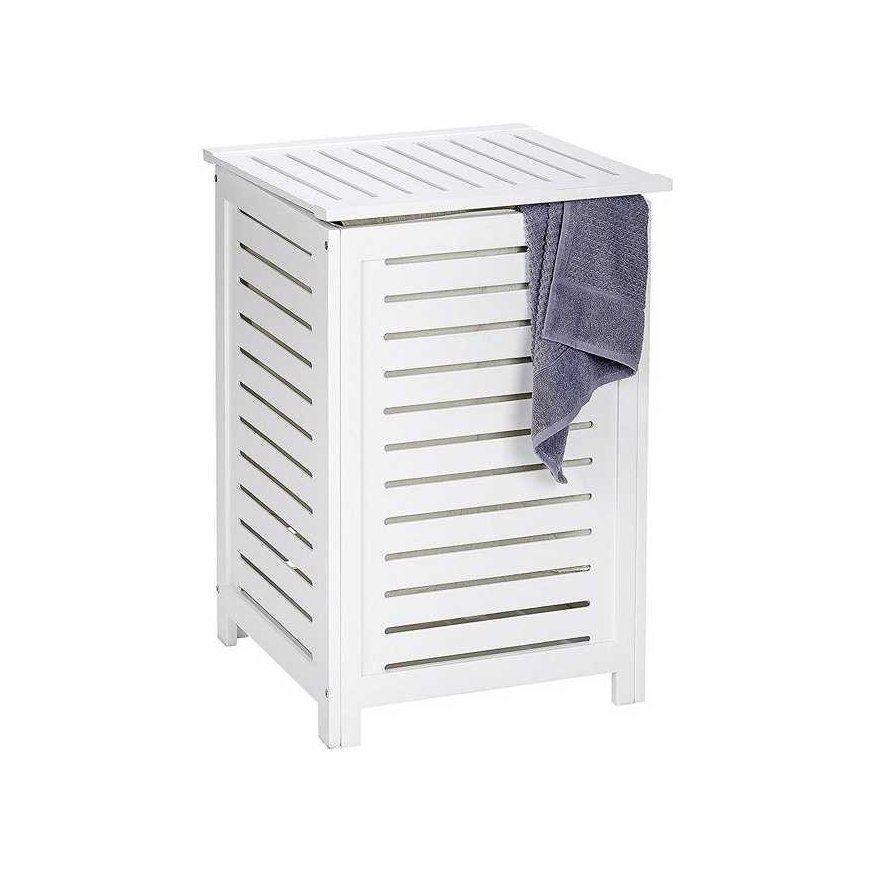 Wooden laundry basket OSLO - storage for towels, WENKO – 2