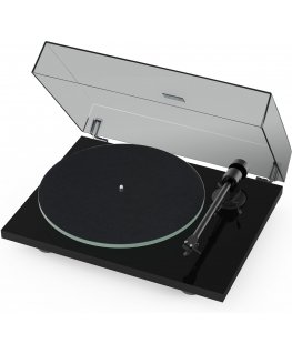 Pro-Ject T1 EVO Phono Turntable, Piano Black