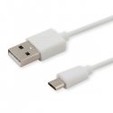 Savio CL-124 USB кабель USB 2.0 2 m USB A Micro-USB B Белый