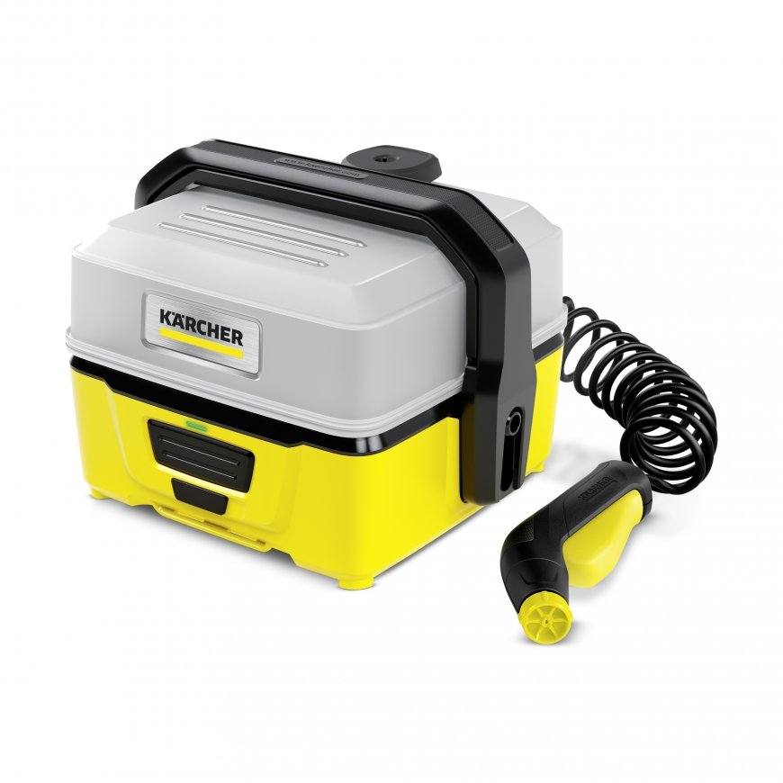 Kärcher OC 3 painepesuri Kompakti Akku 120 l/h musta, Keltainen – 3