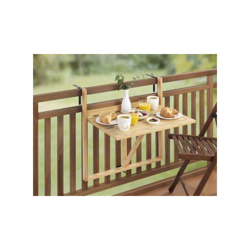 Wenko Folding balcony table for railings WAIKIKI – 3