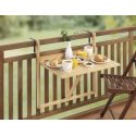 Wenko Folding balcony table for railings WAIKIKI