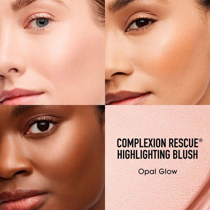 Bare Minerals Bareminerals Complexion Rescue Highlighting Blush Colorete Iluminador En Gel-Crema Opal Glow, 15 ml