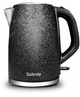 EVOLVEO Salente IceQueen, virdulys 1,7 l, nerūdijantis plienas, juodas