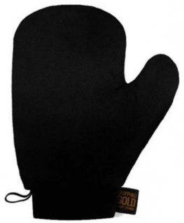 SOSU by Suzanne Jackson Application Glove Dripping Gold Velvet (Tanning Mitt) self-tanning cream