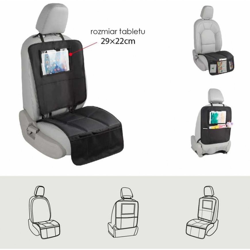Titanium Baby - Monitoiminen 3-in-1 auton istuinsuoja – 2