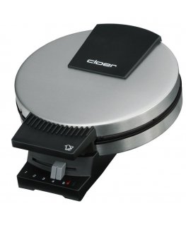 Cloer 189 1 waffle(s) 930 W Black, Stainless steel