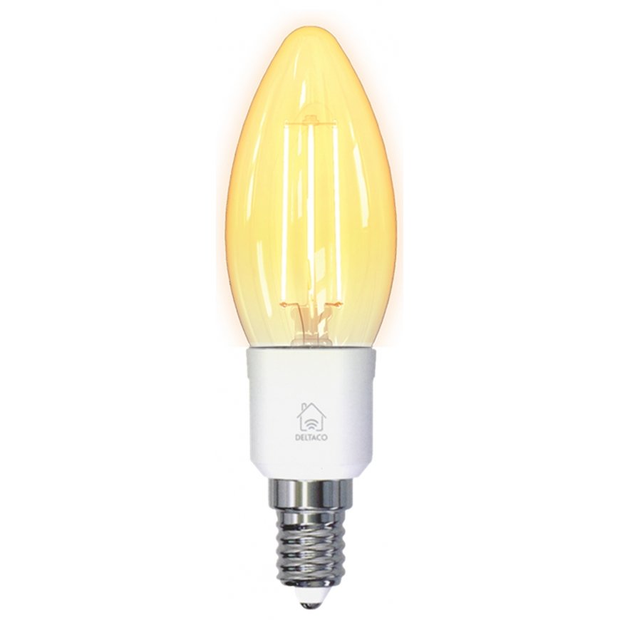 Deltaco SH-LFE14C35 smart lighting Smart bulb Wi-Fi 4.5 W
