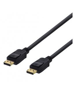 Deltaco DP-4100 „DisplayPort“ kabelis 10 m Juoda