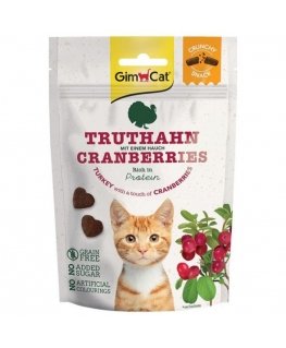 GimCat Crunchy Snacks Duck with Catnip, 50 g