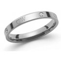 Daniel Wellington Original Steel Ring with Classic Lumine Crystals DW0040023
