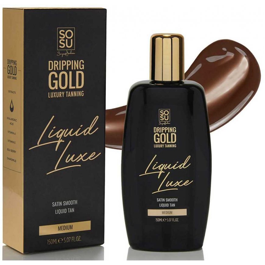 Dripping Gold Self-Tanning Water Medium (liquid tan) 150 ml – 3