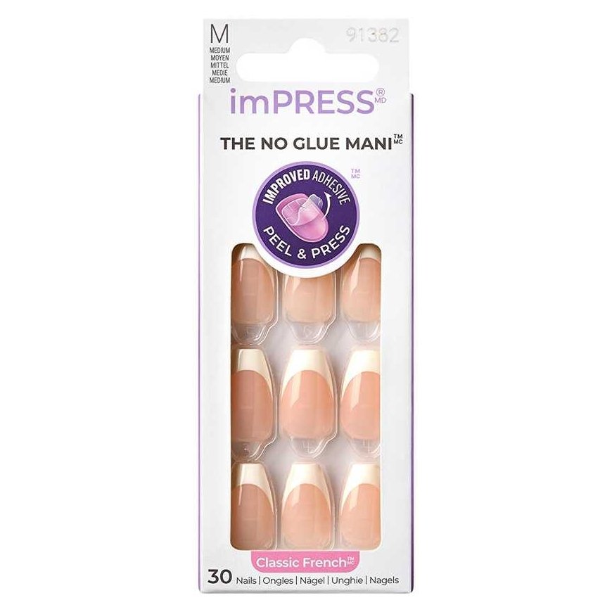 Kiss Self-adhesive nails ImPRESS Nails -