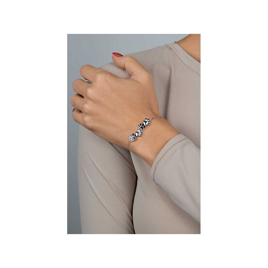 Brilio Silver Cute Paws BRC216W silver bracelet – 3