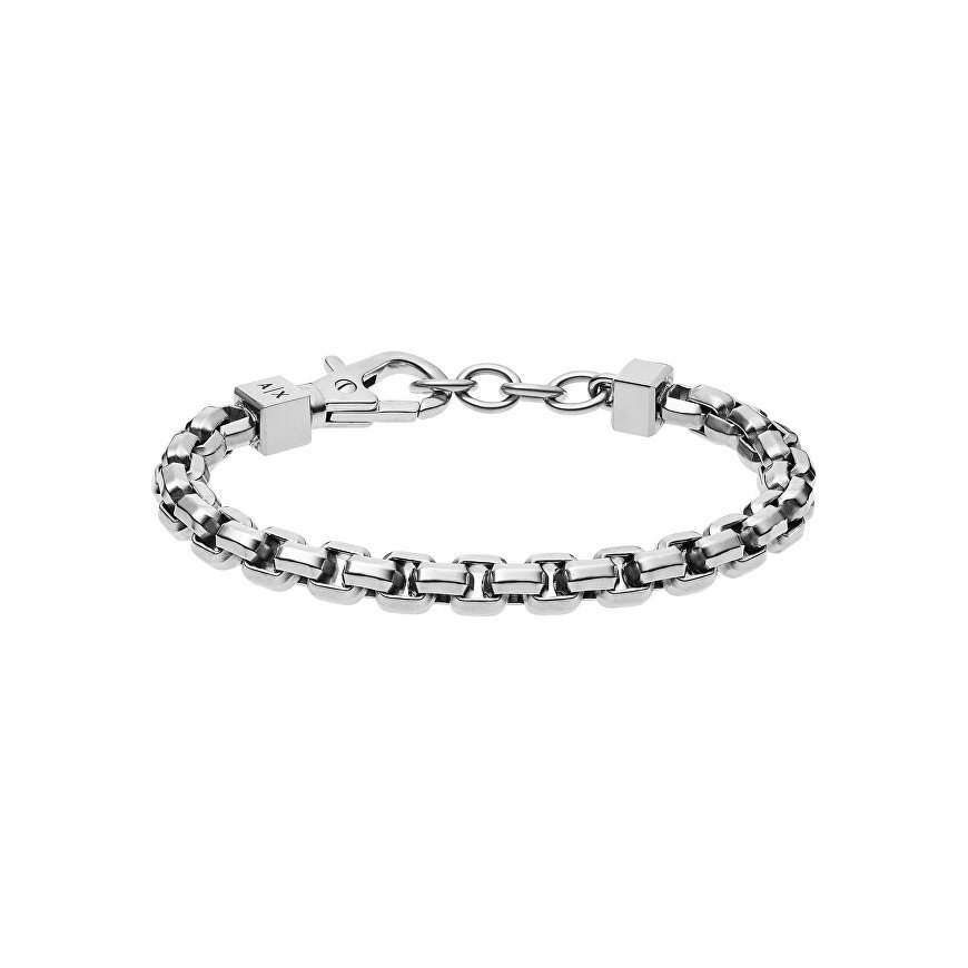 Armani Fashionable men's steel bracelet AXG0045040