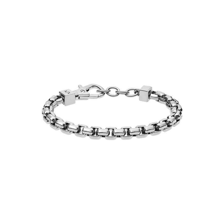 Armani Módní pánský ocelový náramek AXG0045040 – 2