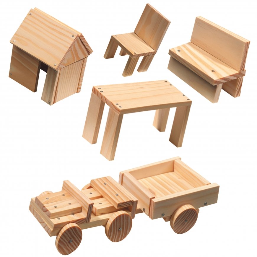 SES Creative Children's Woodwork Set – 2